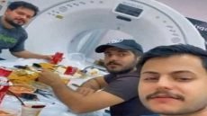 الصحة تقرر طرد الموظفين الذين تناولوا وجبة طعام على جهاز CT-Scan