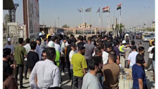 فضّت بالقوة.. تظاهرة لخريجي التخصصات النفطية في البصرة