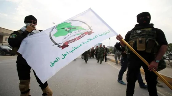 العصائب تؤكد وقوفها الكامل مع الجمهورية الاسلامية في اي محاولة لاستهداف خامنئي