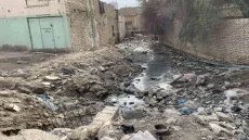 تظاهرة حاشدة في الحيانية بالبصرة بعد وصول اللسان الملحي لمركز المدينة