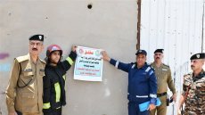 الدفاع المدني يغلق معامل ومخازن مخالفة لتعليمات السلامة في الأعظمية