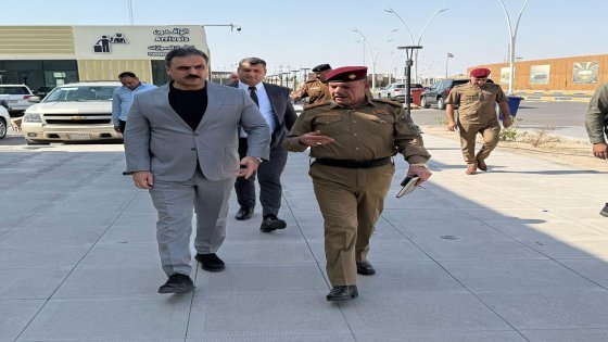 نفيذاً للبرنامج الحكومي …تستمر جولات رئيس هيأة المنافذ الحدودية إلى كافة المنافذ في ايام العطل والأعياد للاطلاع بشكل ميداني على انسيابية العمل بما يضمن تحقيق ايرادات مهمه وسلامة الاجراءات المتخذة.