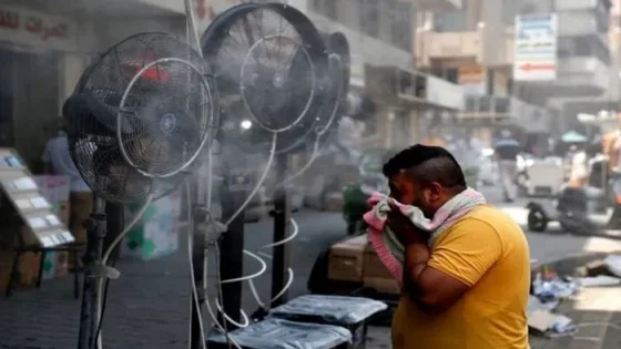 منبئ جوي يحدد موعد انحسار موجة الحر في العراق