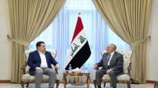 السوداني والمشهداني يؤكدان حرصهما على تجنيب العراق أي اعتداء أو انتهاك لسيادته