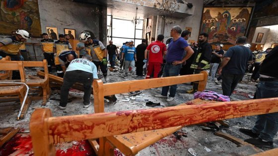 داعش يسعى لإشعال فتنة طائفية بهجوم انتحاري على كنيسة في دمشق
