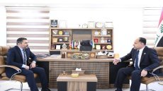 الزبيدي يستقبل النائب أحمد مجيد متعب الشرماني لبحث سبل تعزيز التعاون المشترك