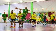 ثلاثة انتصارات في الدوري العراقي الممتاز لكرة اليد