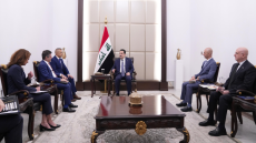 بعد تحذير واشنطن.. السوداني يلتقي السفير الأمريكي في بغداد