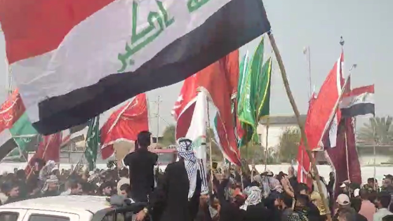 معاناة متراكمة وخدمات غائبة”.. تظاهرات غاضبة في البصرة (فيديو)