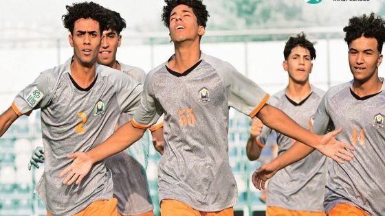 ‏ الكاظمية يتوج بطلاً لمنافسات دوري دون 16 عاماً لكرة القدم