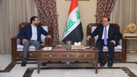 نوري المالكي يعلق شراكته مع الحلبوسي .. دولة القانون وتقدم .. معركة بغداد قبل حرب الانتخابات
