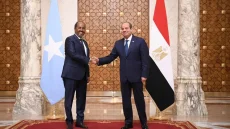 رئيس الصومال يبحث مع السيسي تطورات القرن الافريقي والبحر الأحمر