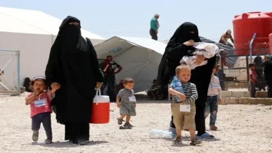 اتفاق عراقي – سوري على تسيير رحلتين شهرياً لإعادة نازحي الهول