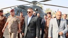 برفقة قادة وضباط أمنيين ..وزير الداخلية في منفذ المنذرية لمتابعة استعدادات تأمين دخول الزوّار