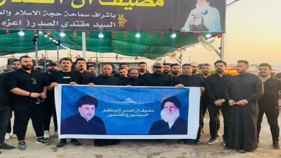 الصدر يطيح بإدارة “مضيف آل الصدر” بالبصرة بعد استقبال قيادات تحالف تصميم