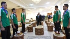 وزير الداخلية السيد عبد الأمير الشمري يلتقي أبطال وزارة الداخلية