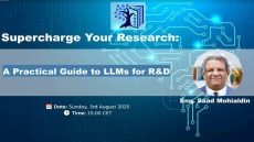 محاضرة نوعية حول الذكاء الاصطناعي في البحث والتطوير – دعوة للمشاركة