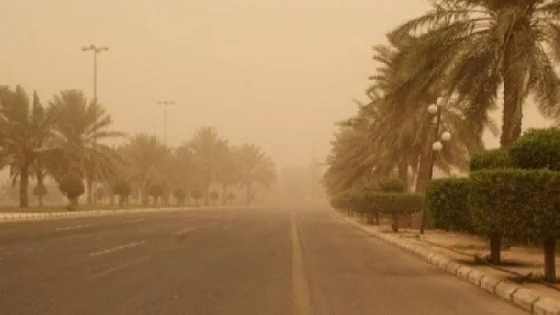 طقس العراق.. تصاعد للغبار ودرجة الحرارة دون الأربعين ببعض المحافظات
