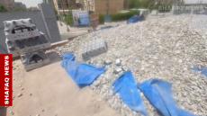 في كمين مفاجئ.. ضبط “تريلا” محمّلة بالكحول تحت الحصى في بغداد (فيديو+صور)