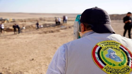 المباشرة بفتح مقبرة الخسفة في نينوى والعثور على رفات ضحايا