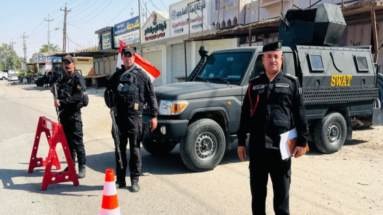 سوات” صلاح الدين تنتشر في سامراء لتأمين زيارة الإمام الحسن العسكري