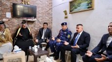 وزير الداخلية  من منزل المفوض غزوان سلمان: سنحاسب المتسببين بحادثة الزراعة