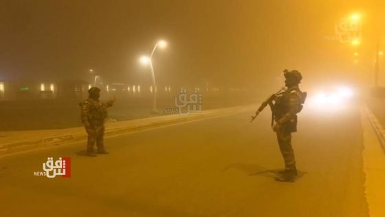 العاصفة الترابية تتسبّب بـ39 حالة اختناق في كركوك