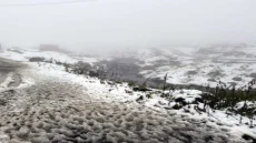 الثلوج تغطي قرية “أردخان” في إقليم كردستان