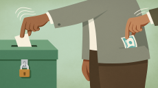 ماذا يحدث للمرشح المتورط بشراء الأصوات؟