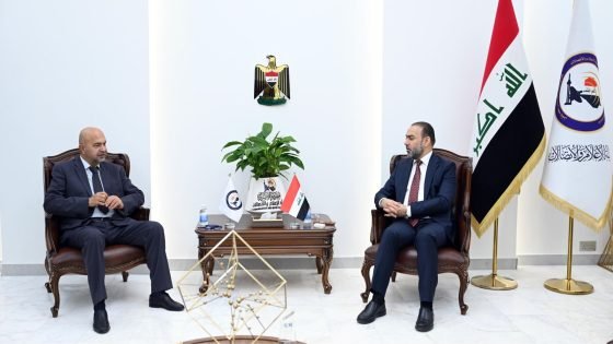 رئيس هيأة الإعلام والاتصالات يناقش مع رئيس مؤسسة بابل العالمية للثقافات، تعزيز الهوية الوطنية عبر الإعلام