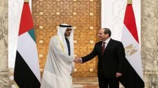 خطة ترامب للسلام في غزة ضمن لقاء السيسي بالشيخ محمد بن زايد