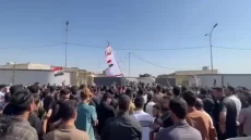 ميسان والبصرة.. تظاهرة واعتصام وقطع طرق 