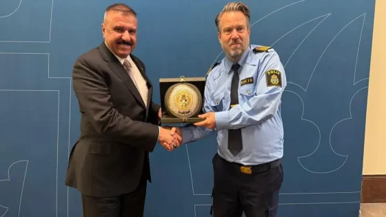 العراق والسويد يتفقان على مكافحة الجريمة العابرة للحدود وتبادل المتهمين