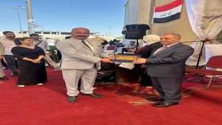 افتتاح معرض الكتاب لدار الشؤون الثقافية العامة على أروقة الجامعة العراقية | النهار / شيماء عبد الرحمن