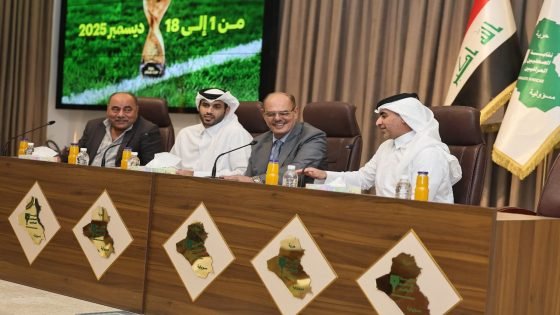 نقيب الصحفيين والرئيس التنفيذي لبطولة كأس العرب: فخورون بأن يكون العراق البوابة الأولى للترويج للبطولة