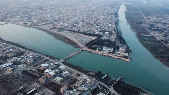 اتهامات لعقيلة مرشح بالاستيلاء على أجزاء من نهر الفرات في الرمادي