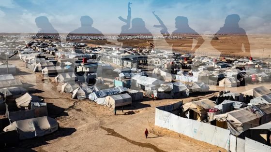 تأكيدات باستخدام واشنطن”مخيم الهول” لتهديد أمن العراق عبر دعمها لجماعات إرهابية