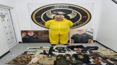 وزارة الداخلية تعلن القبض على شخص منتحل صفة ضابط برتبة لواء في قيادة العمليات المشتركة مدّعياً زوراً انه مدير عام في وزارة الداخلية ومستشار في مستشارية الامن الوطني ..