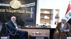 جامعة الفرات الأوسط التقنية تستقبل ممثل الأمين العام لحركة الصادقون | أوس ستار الغانمي