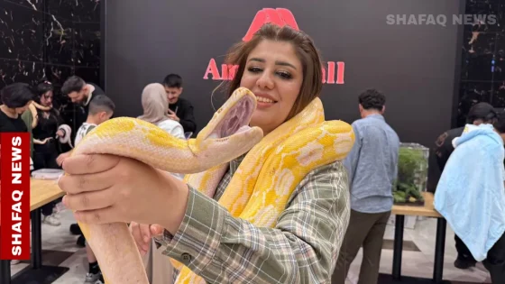 بين الخوف والفضول.. بغداد تحتضن مهرجاناً غير مسبوق لعشاق الزواحف