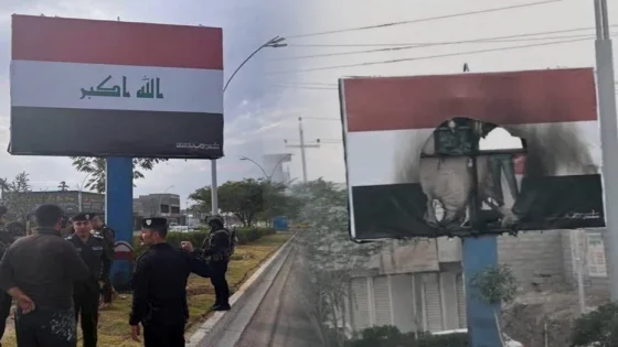 إحراق العلم العراقي في محافظة كركوك يثير الغضب ويستدعي إجراءات فورية