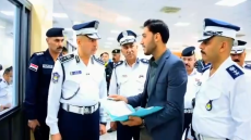 الفريق الدكتور عدي سمير مدير المرور العام : يشرف من قبله شخصيا على انجاز معاملات المواطنين في مواقع تسجيل المركبات