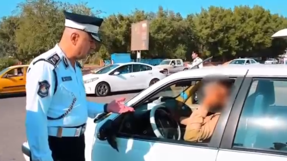 مدير المرور العام الفريق عدي سمير الحساني : يتابع انسيابية الحركة المروريه في العاصمة بغداد . 11 تشرين الثاني 2025