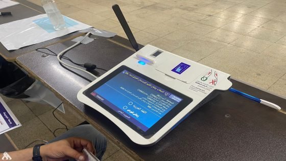 توقف عدد من الأجهزة الإلكترونية في مراكز الاقتراع في صلاح الدين