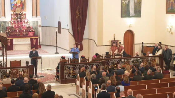 افتتح وسط العاصمة بغداد، يوم الأحد، كنيسة القديس كريكور للأرمن الأرثوذكس بعد إجراء أول عملية ترميم واسعة لها منذ عام 1957، وذلك بمناسبة قرب أعياد ميلاد السيد المسيح.