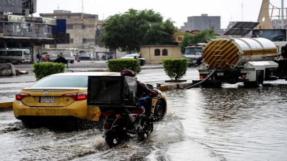 رقم كبير.. النجف تكشف كمية الأمطار التي تم تصريفها من شوارع المحافظة