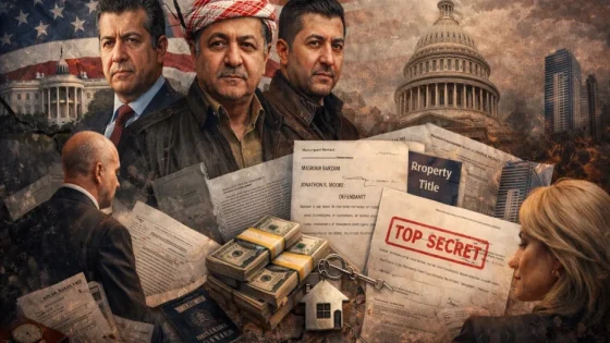 عضو تحالف الانبار احمد عبدالله الدليمي :  اموال مسعود بارزاني اكثر من 100 مليون دولار في البنوك الأمريكية