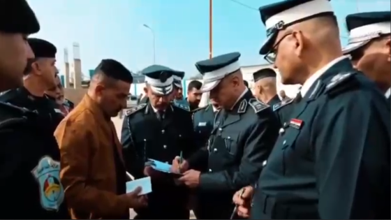 بالفيديو مدير المرور يصل محافظة النجف الاشرف ويتفقد موقع تسجيل المركبات ،