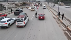 بالفيديو  مدير المرور العام الفريق الدكتور عدي سمير الحساني وخلال جولة ميدانية شملت : 