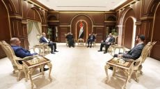 السفير التركي خرج وقادة السنة دخلوا إلى بيت الحلبوسي والمجلس السياسي الوطني ناقش 4 مسائل وأصدروا البيان